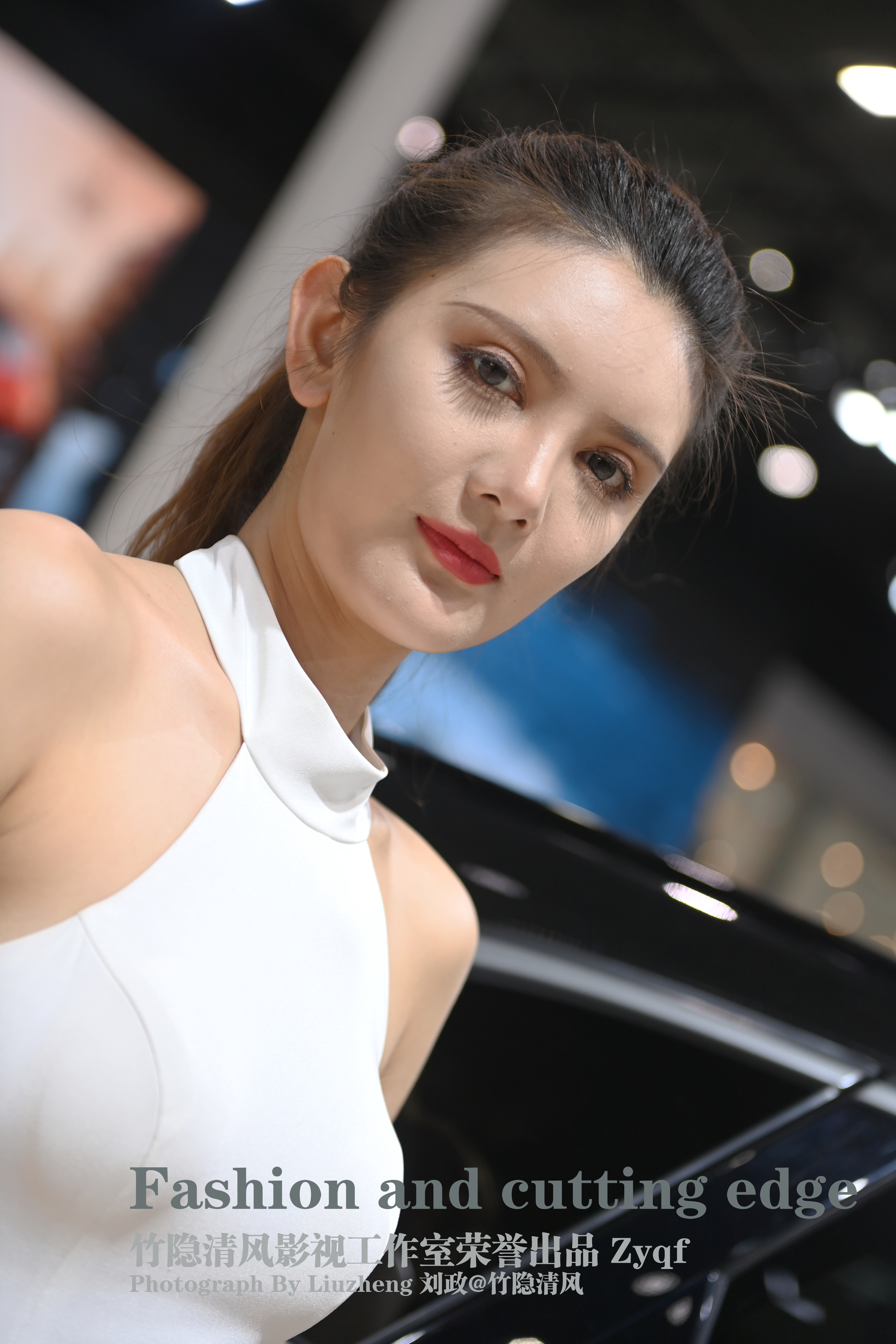 在车展上怎么给模特拍照,车展模特怎么拍摄视频