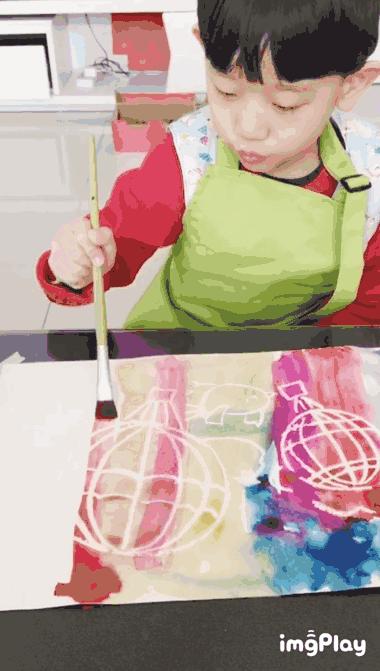 在家也能上美术课,美术课手工