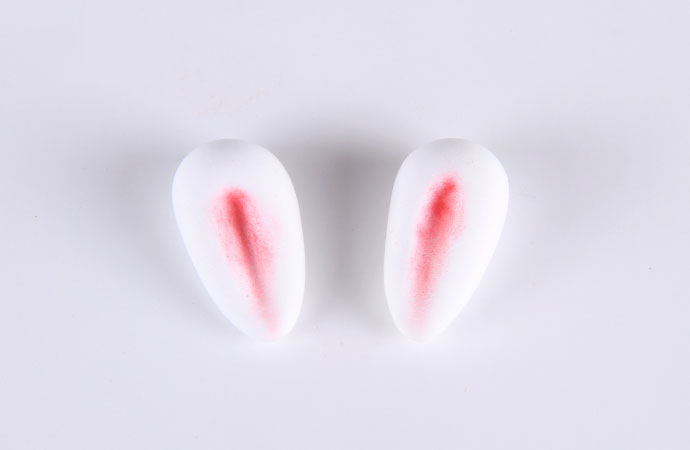 超轻粘土月兔简单做法,用粘土自制可爱的月亮小挂件