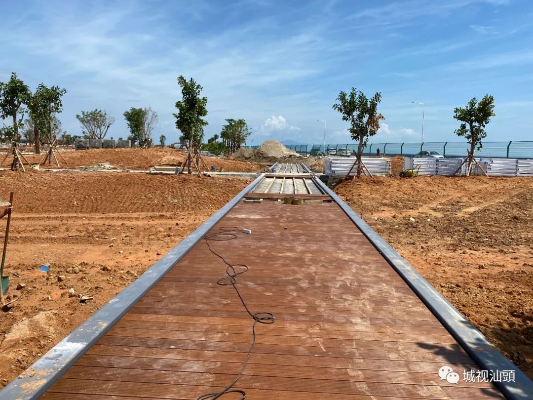 汕头东海岸新溪侨韵公园规划详图,新建的汕头东海岸公园