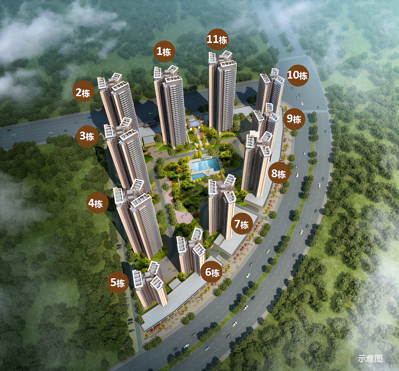 仲恺玖榕府装修,惠州仲恺玖榕府地理位置