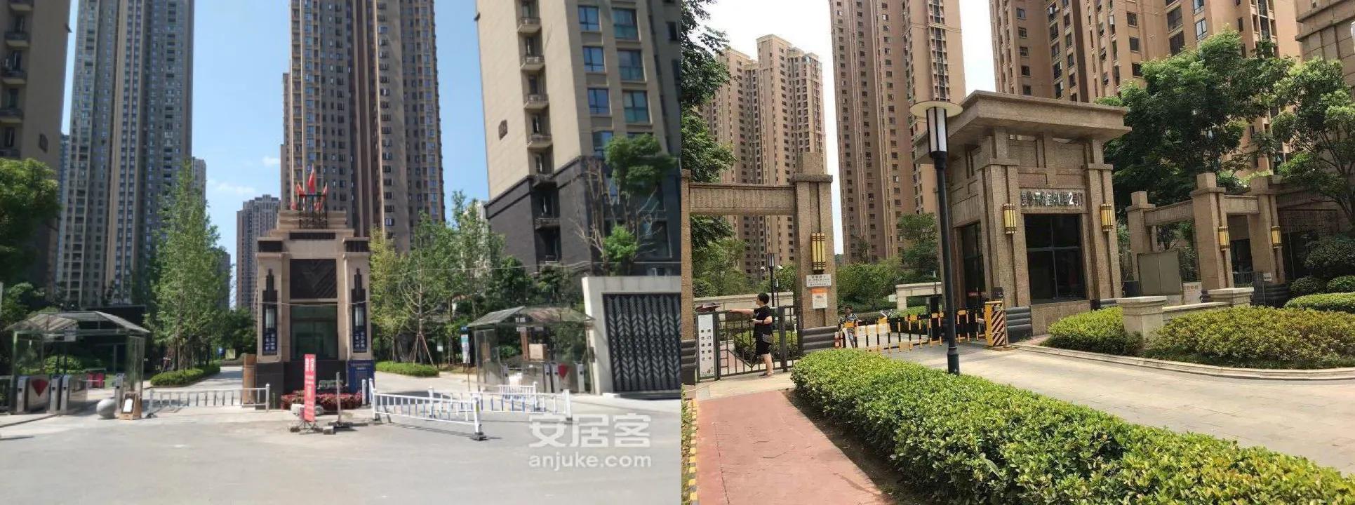 武昌百瑞景现状,百瑞景与复地东湖国际对比