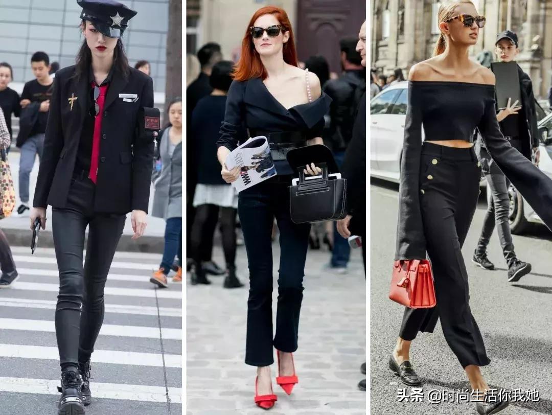 冬季一身黑穿衣搭配,入冬了教你如何百搭穿衣