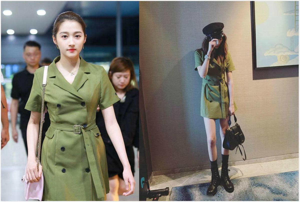 宋妍霏跟杨幂穿同款大衣,杨幂意外撞衫宋妍霏