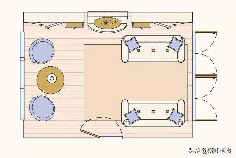 经典客厅布置100种简单,100个客厅布局合集
