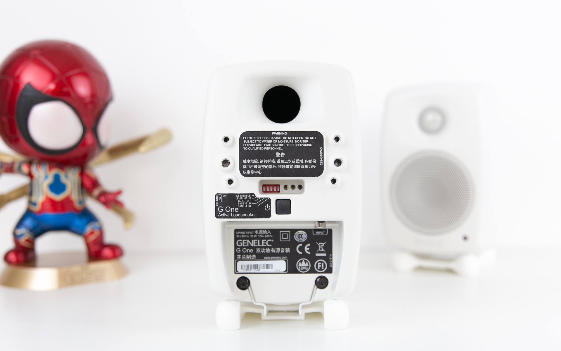 真力genelec g1 f1 立体声2.1 (genelec 真力g one g1)