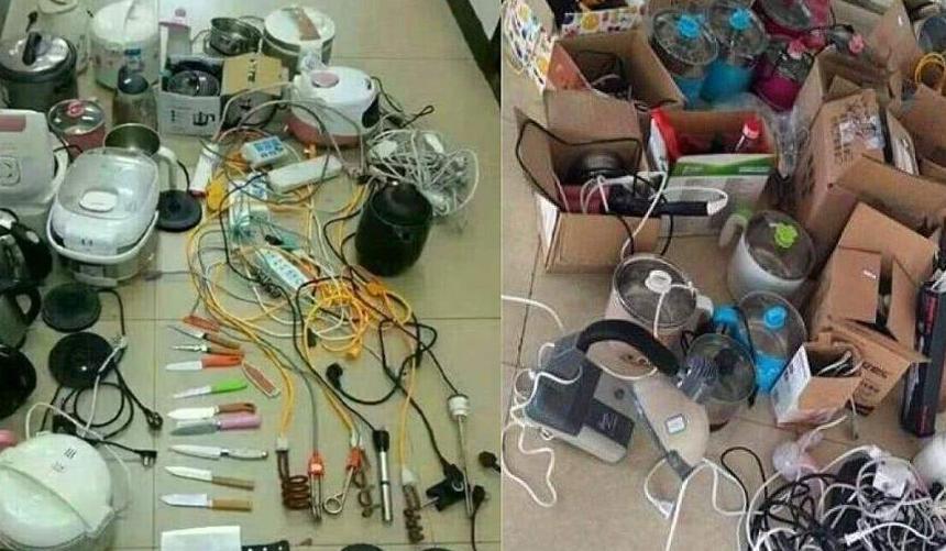 大学生查宿舍违规用品,宿管查违规电器
