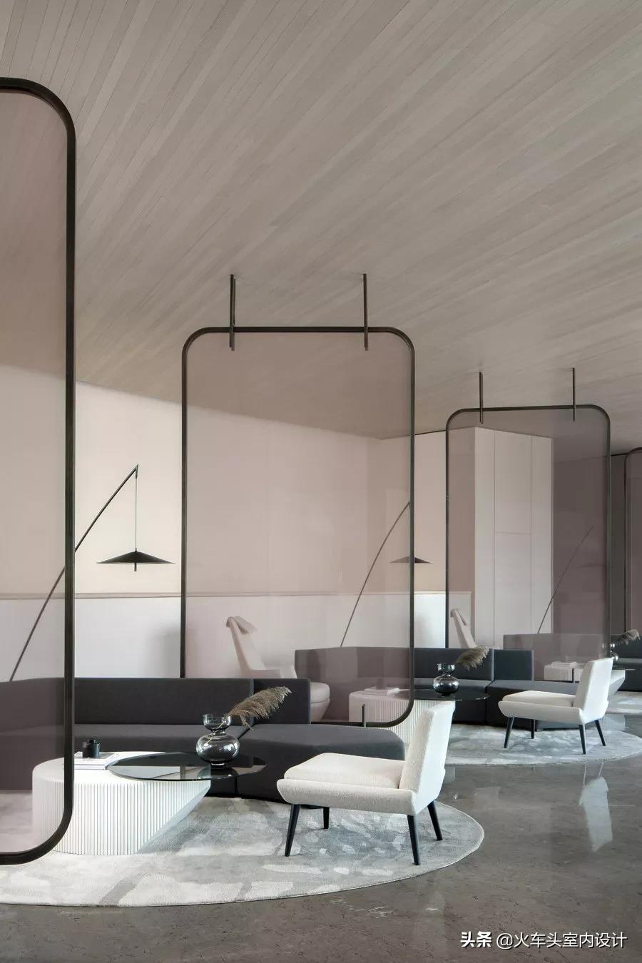 隔断设计高级感现代,极简隔断设计高级感