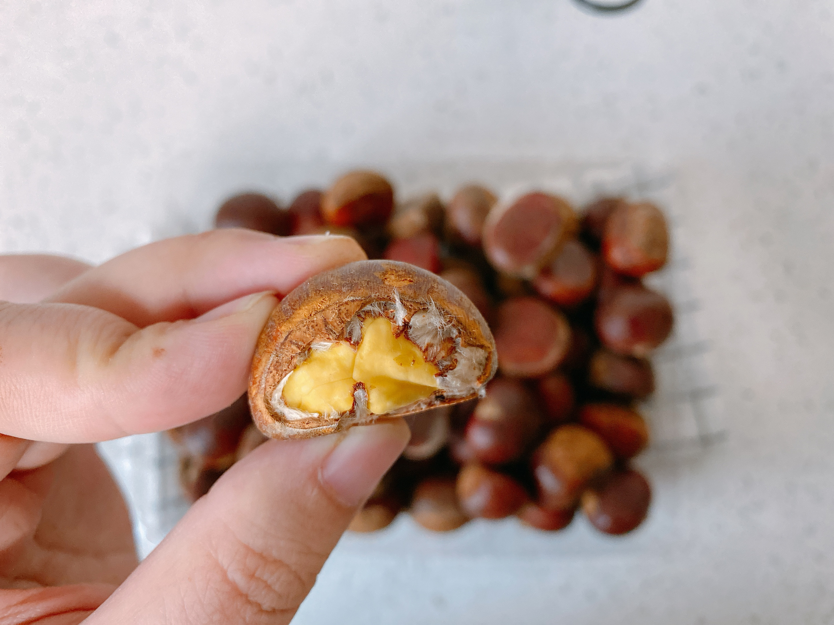 板栗怎么快速剥壳,板栗去壳的快速方法