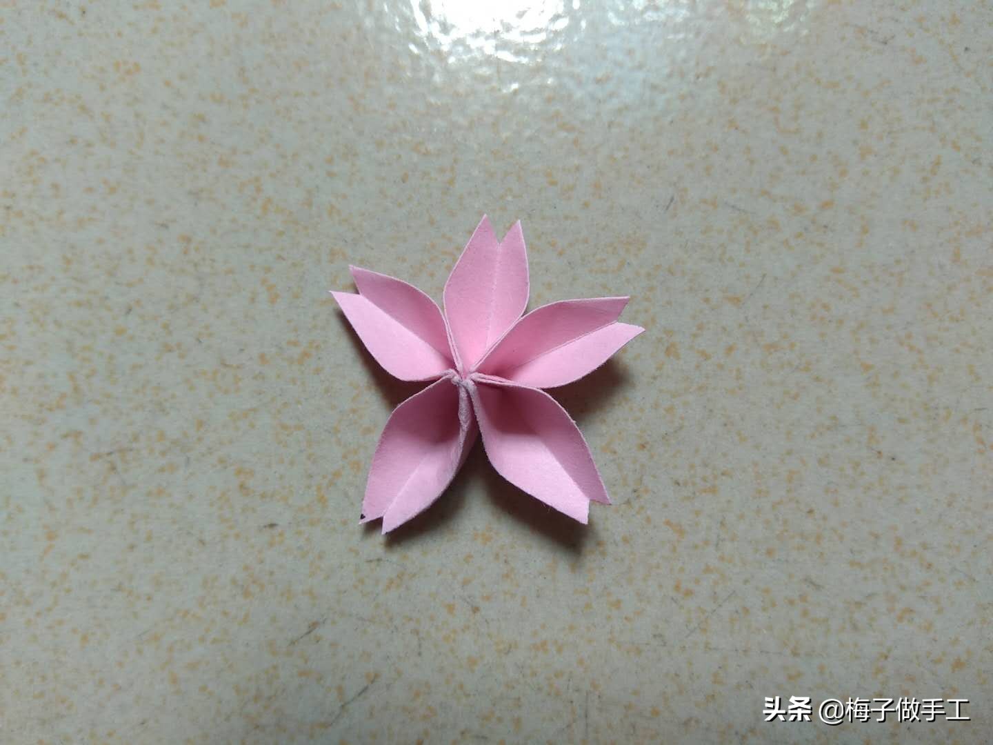 折纸樱花简单,折纸樱花简单教程