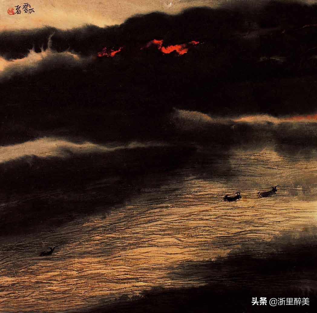 他师从李可染，一生专注画太行山：用一滴墨画出中国极致山水之美