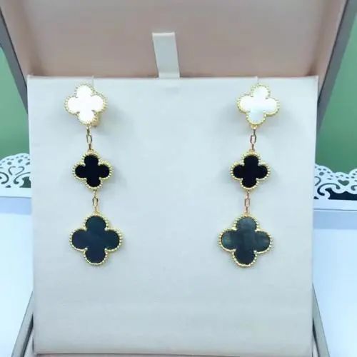 vancleefarpels梵克雅宝日月星辰手表,vancleefarpels梵克雅宝四叶草白色