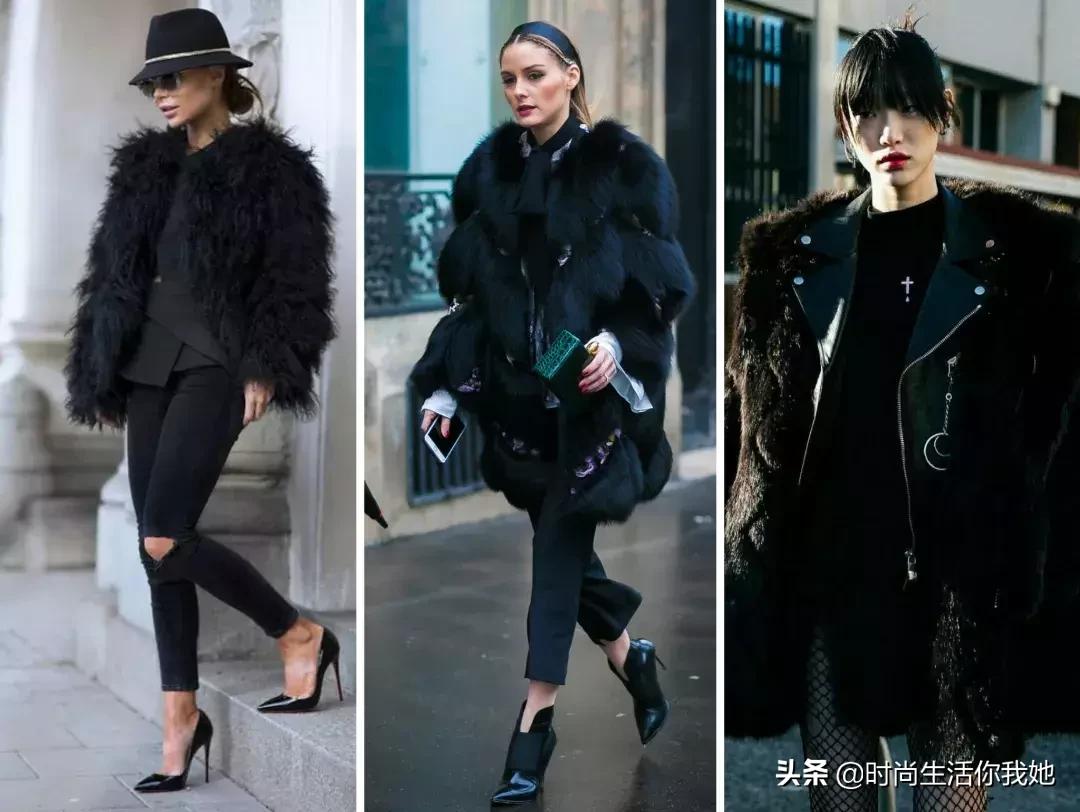 冬季一身黑穿衣搭配,入冬了教你如何百搭穿衣