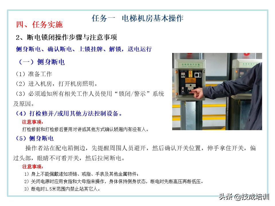 电梯的管理与维修ppt,30页ppt视频教程