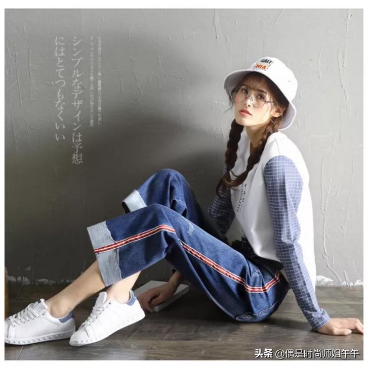 永不过时的百搭时尚单品牛仔裤,百搭镶钻牛仔裤