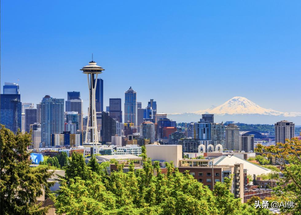 美国50个州发达城市分布图,美国50大城市最新排名