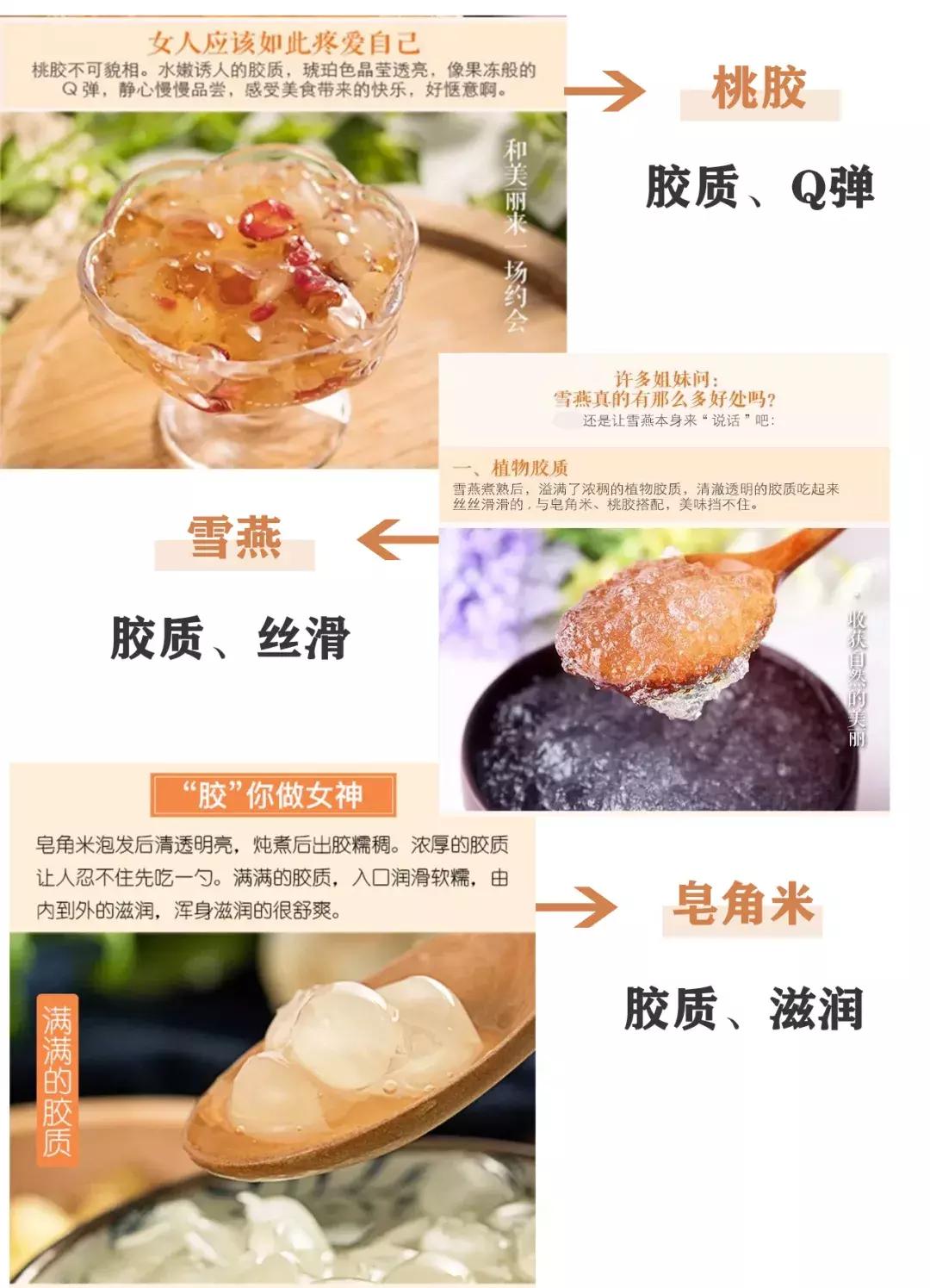 桃胶雪燕皂角米熬煮方法,桃胶皂角米雪燕椰浆煲糖水