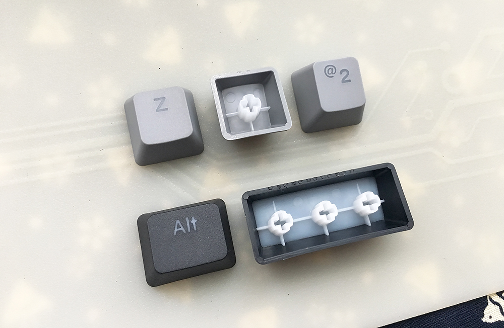 达尔优机械键盘a87茶轴,会转换的键盘