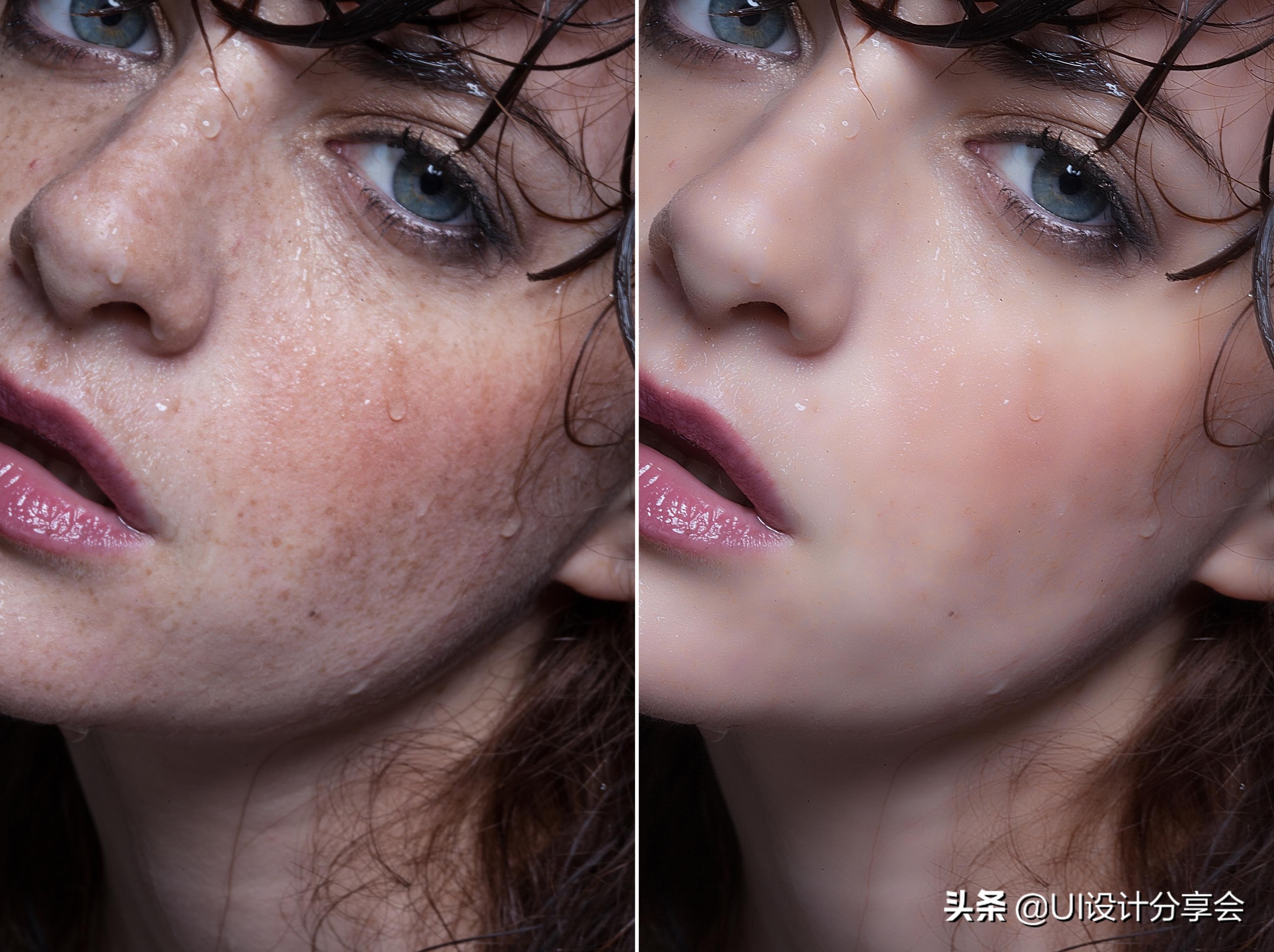 ps修图人像精修教程新手入门,ps教程入门修图去斑点