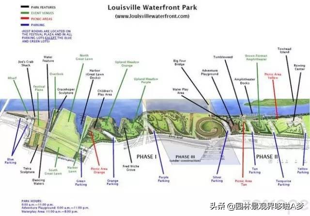 100张水景设计图,景观设计元素整理图