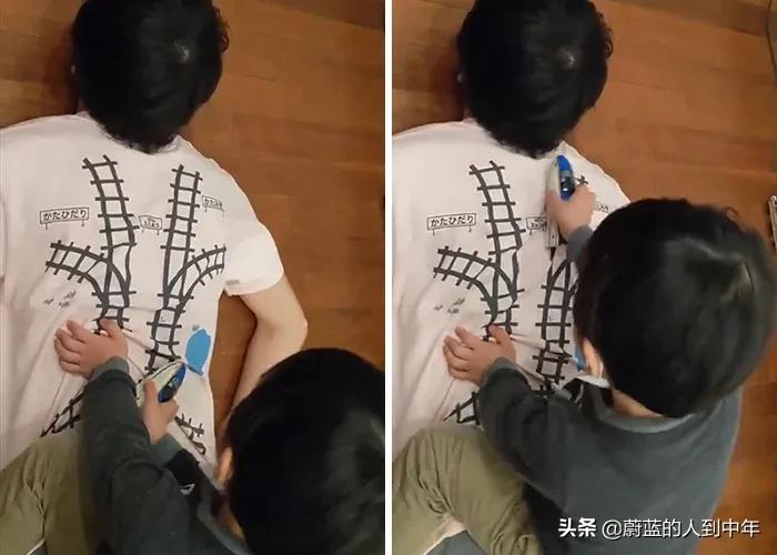 因为疫情在家办公的软件工程师，发明了一件让娃帮你按摩的T恤