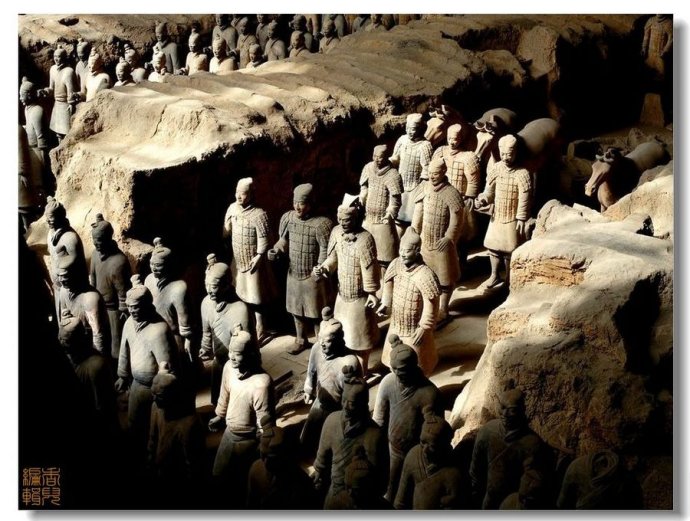 秦陵兵马俑震撼世界,震撼秦始皇陵兵马俑欣赏