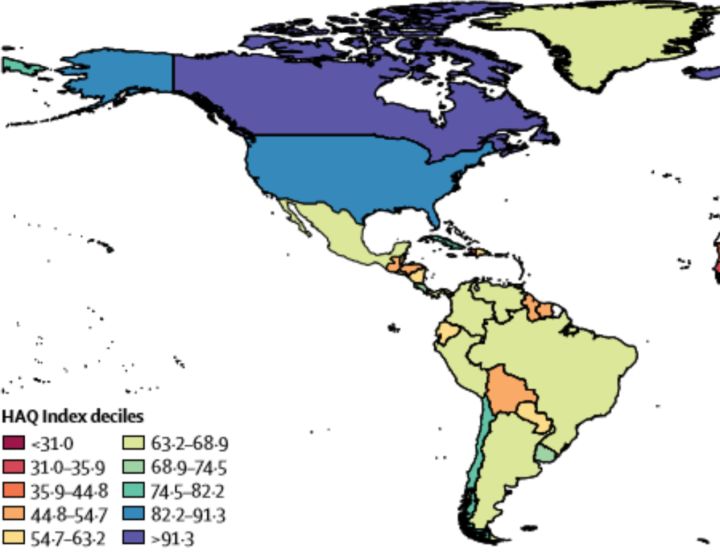 各国医疗水平PK，第1名出人意料，印度杯具了
