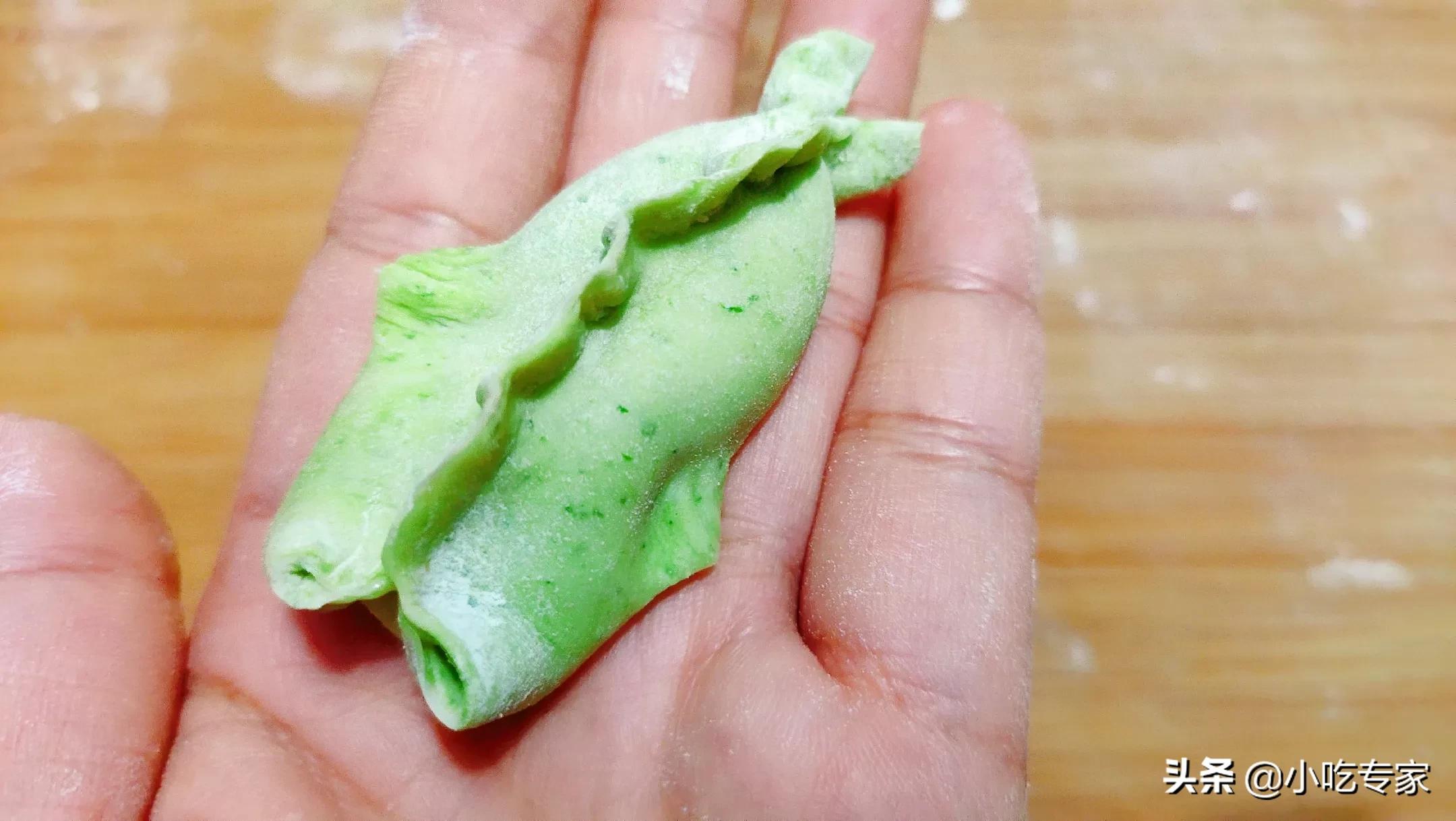 饺子怎么包馅多又好看,韭菜肉馅饺子包法