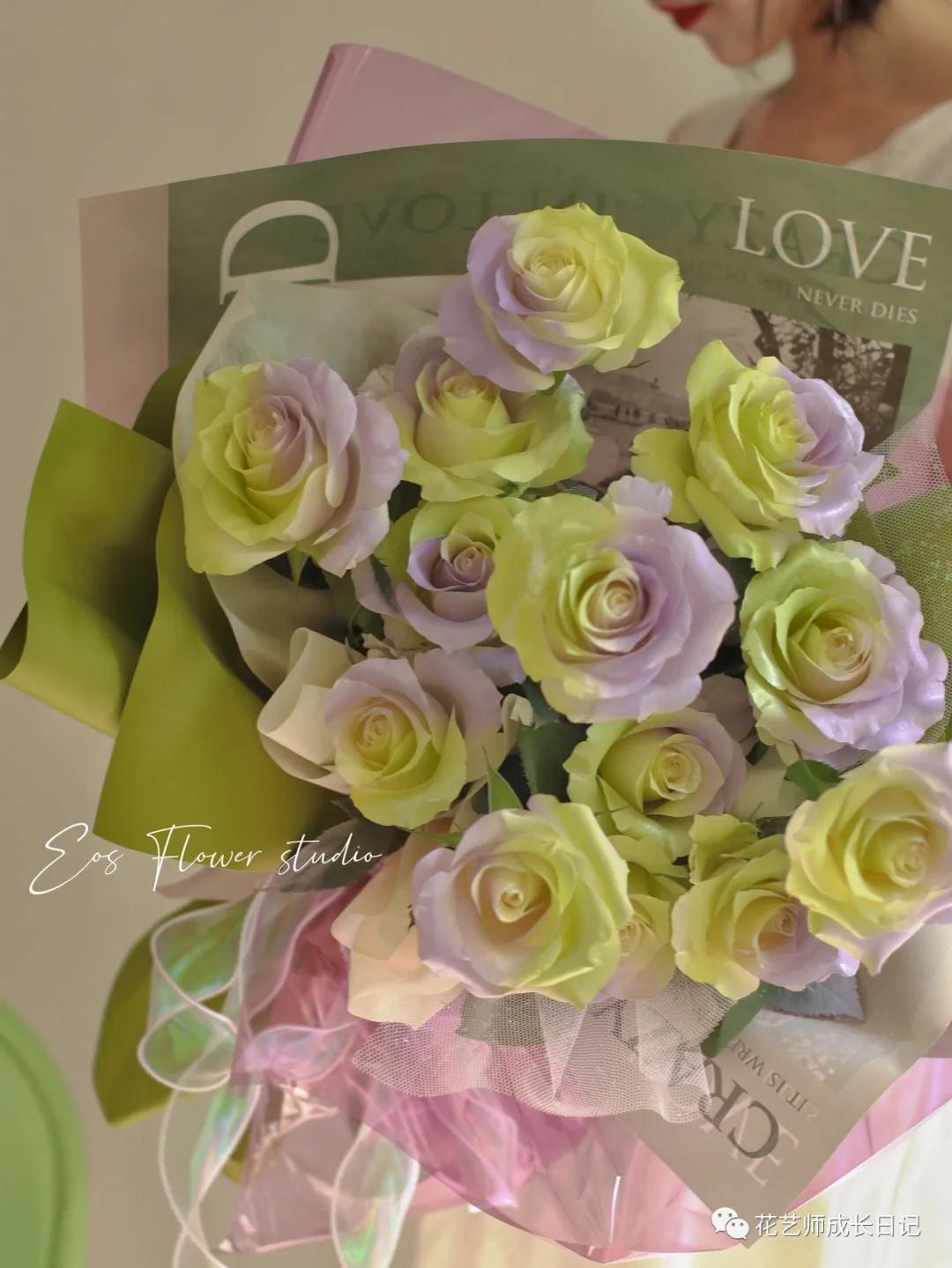 节日特辑vol.10|4款喷色玫瑰的新思路,不一样的新视角