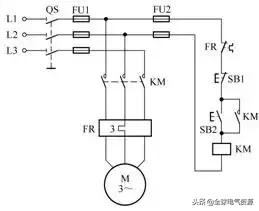 电动机综合保护器电路图及接线图,两台电动机顺序启动逆序停止电路图