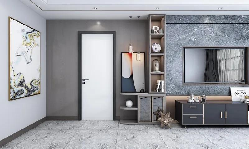 自然主义装修木门,豪迈木门装修效果图