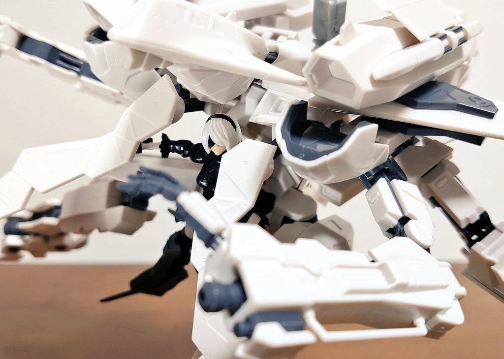 SEx寿屋尼尔机械纪元飞行装寄叶二号B型日玩素组