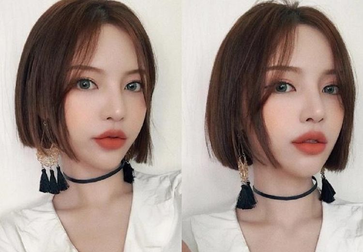 适合圆脸女生的十款短发发型,圆脸女生适合什么样的发型短发