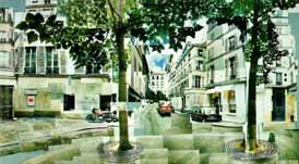 英国同性恋艺术大师DavidHockney作品欣赏