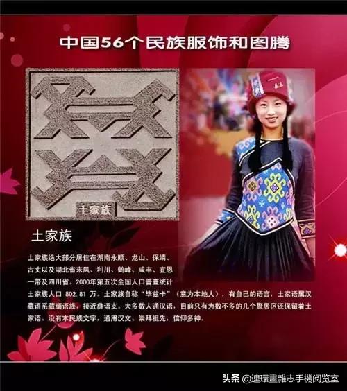 外网评论中国56个民族服饰,56个民族的图腾