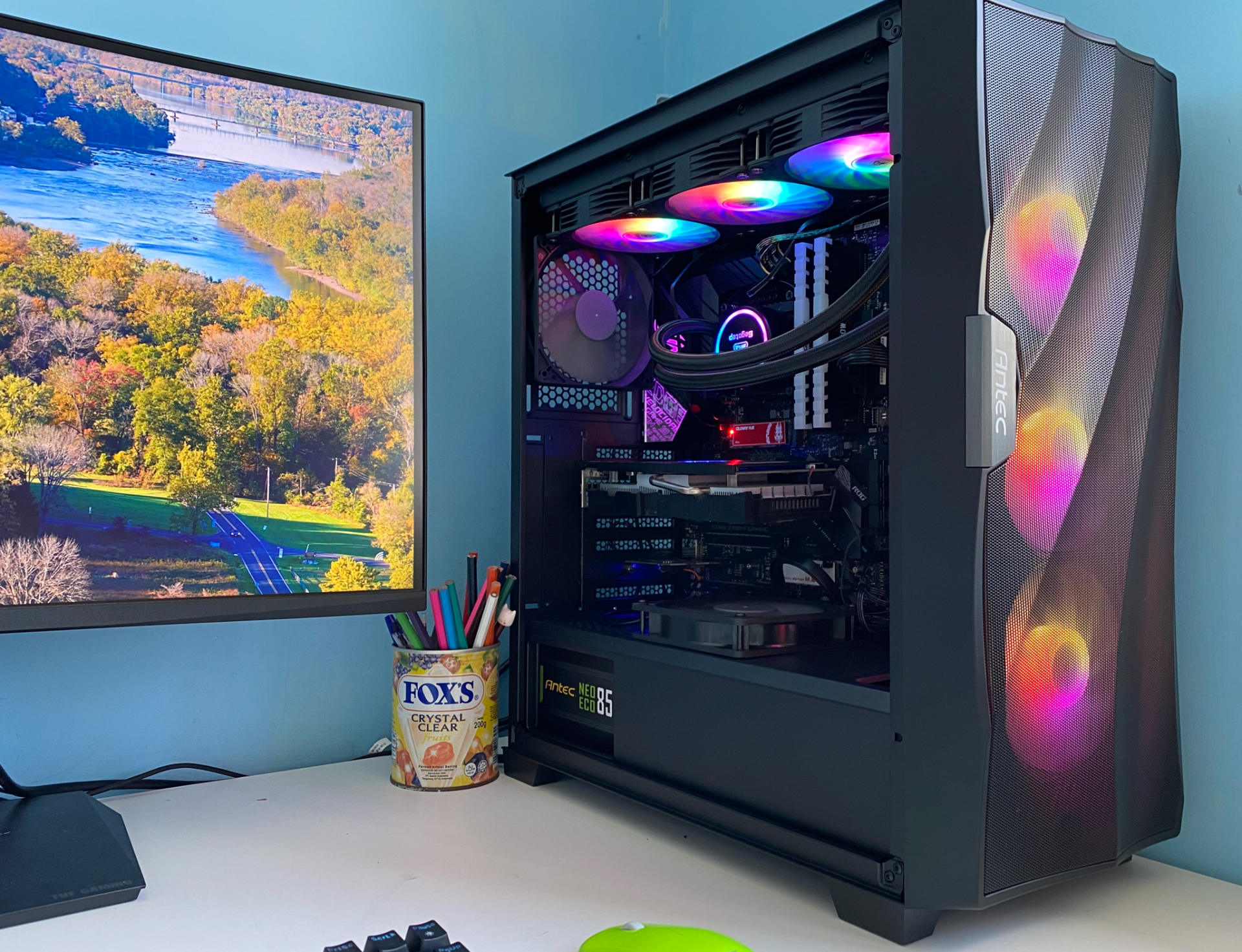 夏天高温电脑机箱如何散热,极寒天气电脑散热