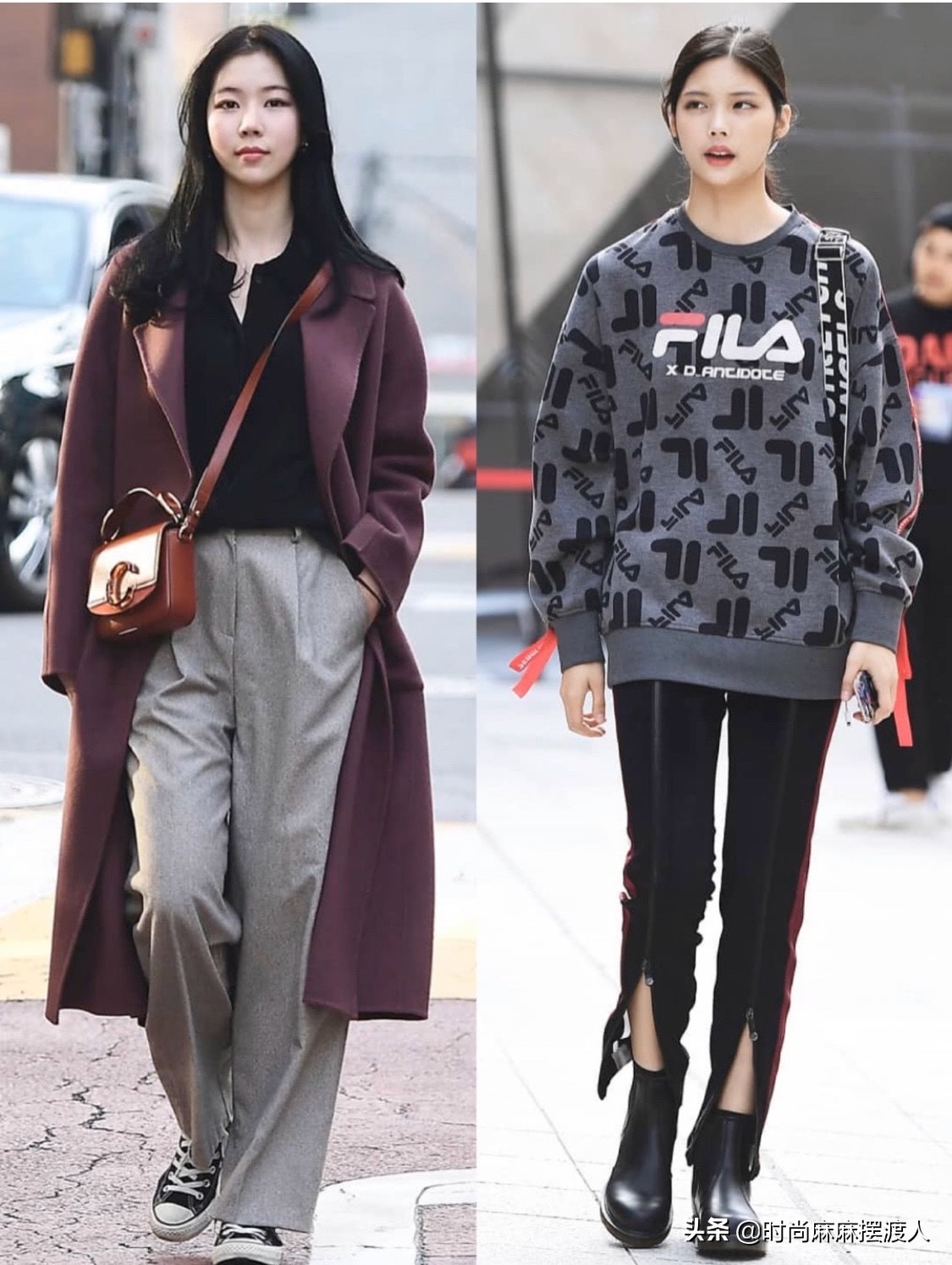 韩系休闲风简约好驾驭的早春穿搭,简单好看的韩风穿搭女