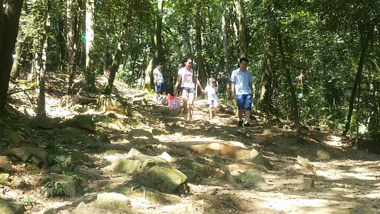 南岳72峰白云峰,南岳72峰之一聚湖峰