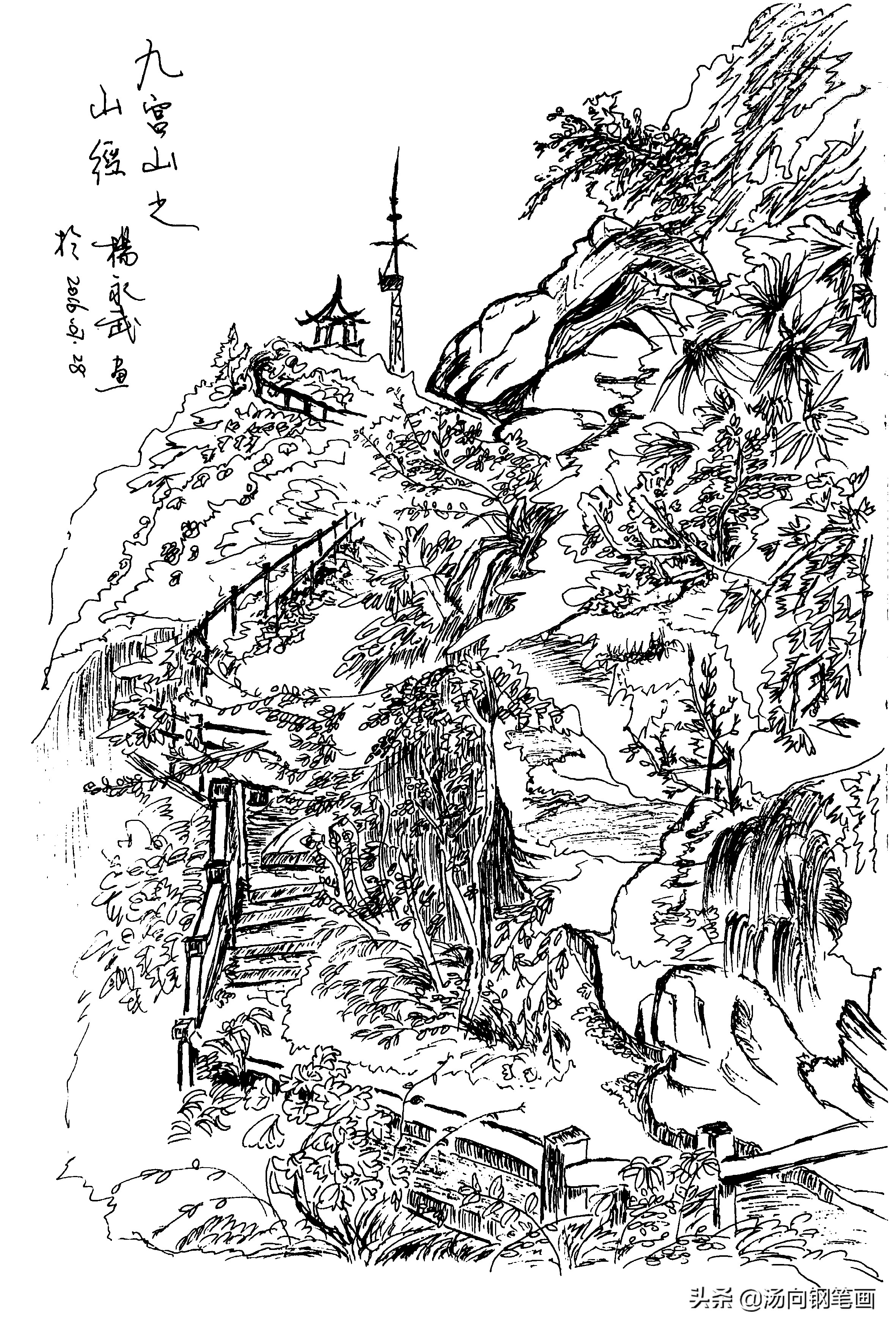 零基础学钢笔速写,零基础学钢笔书法