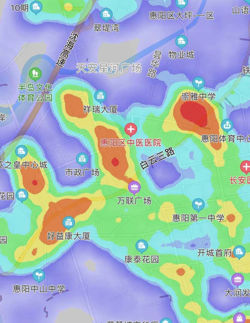惠州各地方的真实入住率,惠州珠江四季悦城入住率