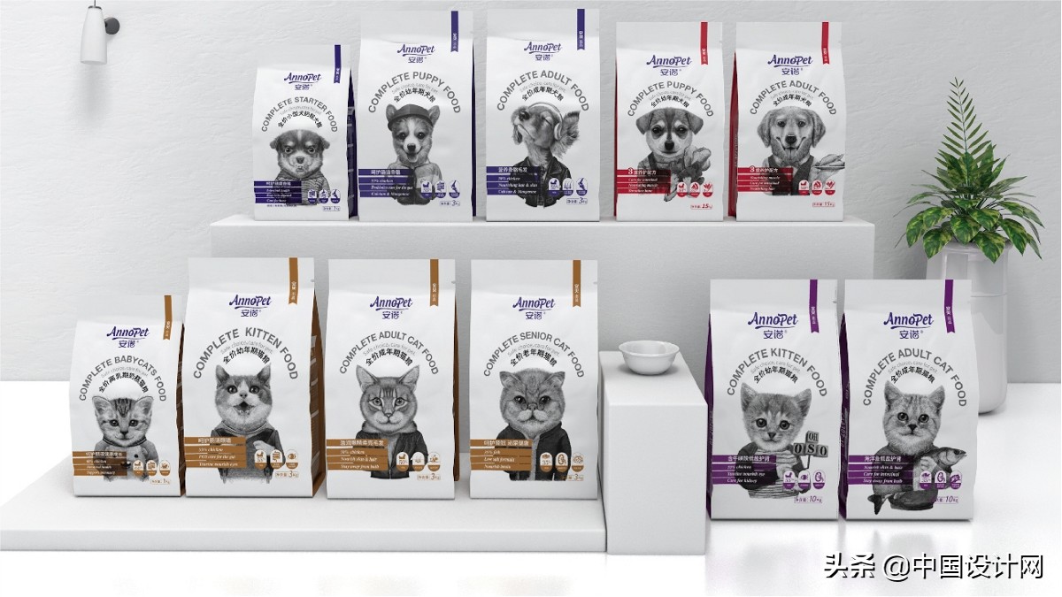 钃濇皬鐚伯鍖呰璁捐,鐚伯鐙楃伯绯诲垪鍖呰璁捐鐞嗗康