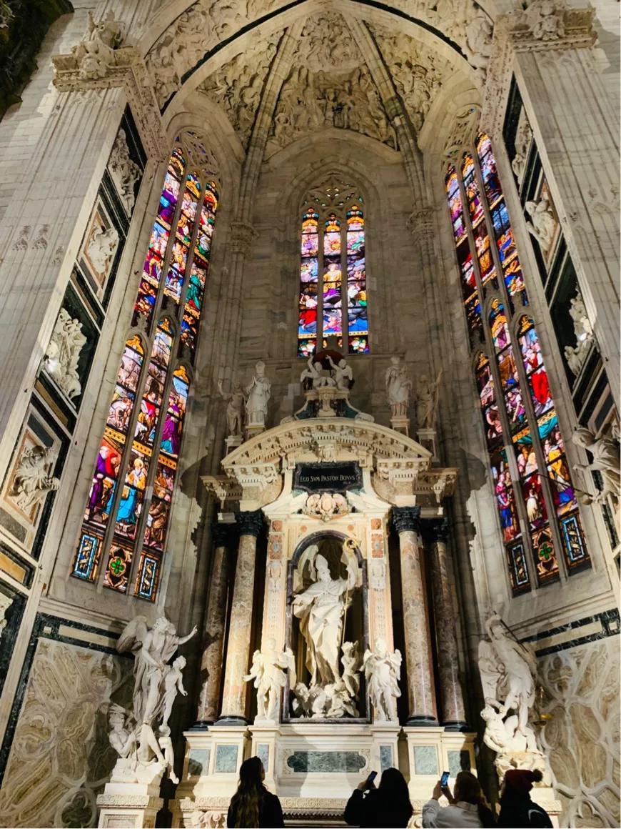 意大利米兰城市漫步,意大利米兰的冬季极夜