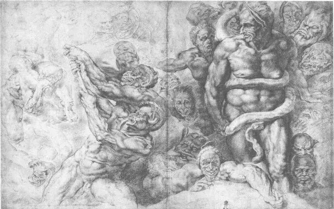 巨匠鲁本斯的素描作品图片,鲁本斯顶级素描