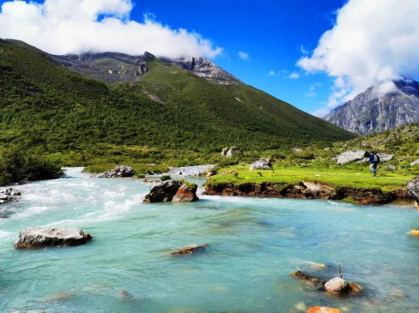 贡嘎山的徒步,贡嘎雪山大环线徒步游记