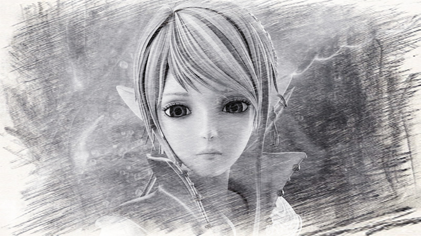 画叶罗丽仙子真人素描王默,叶罗丽中的王默怎么画素描