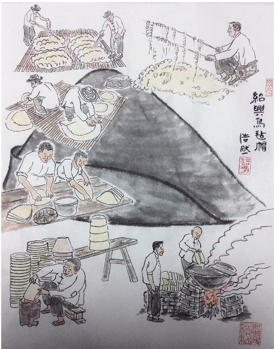 鹅城记忆作坊篇毡帽毛袜毡鞋曾风靡一时