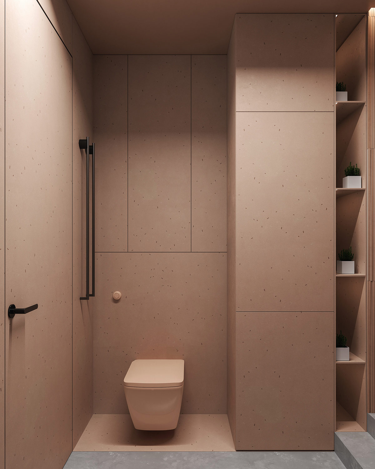 色彩质感强的室内设计,色彩主义室内设计