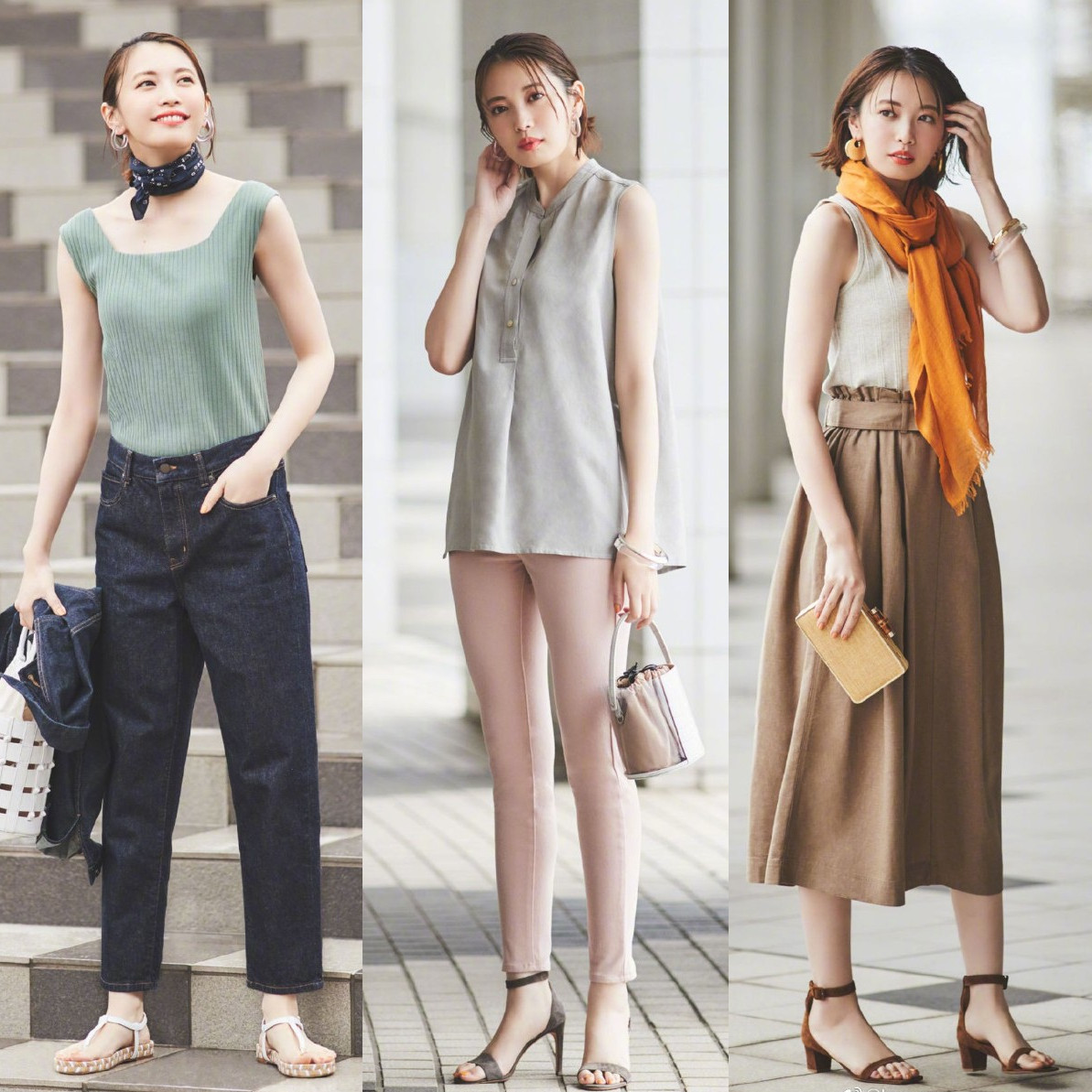 经典凉鞋女穿搭技巧,夏天的凉鞋这样搭配好看又高级