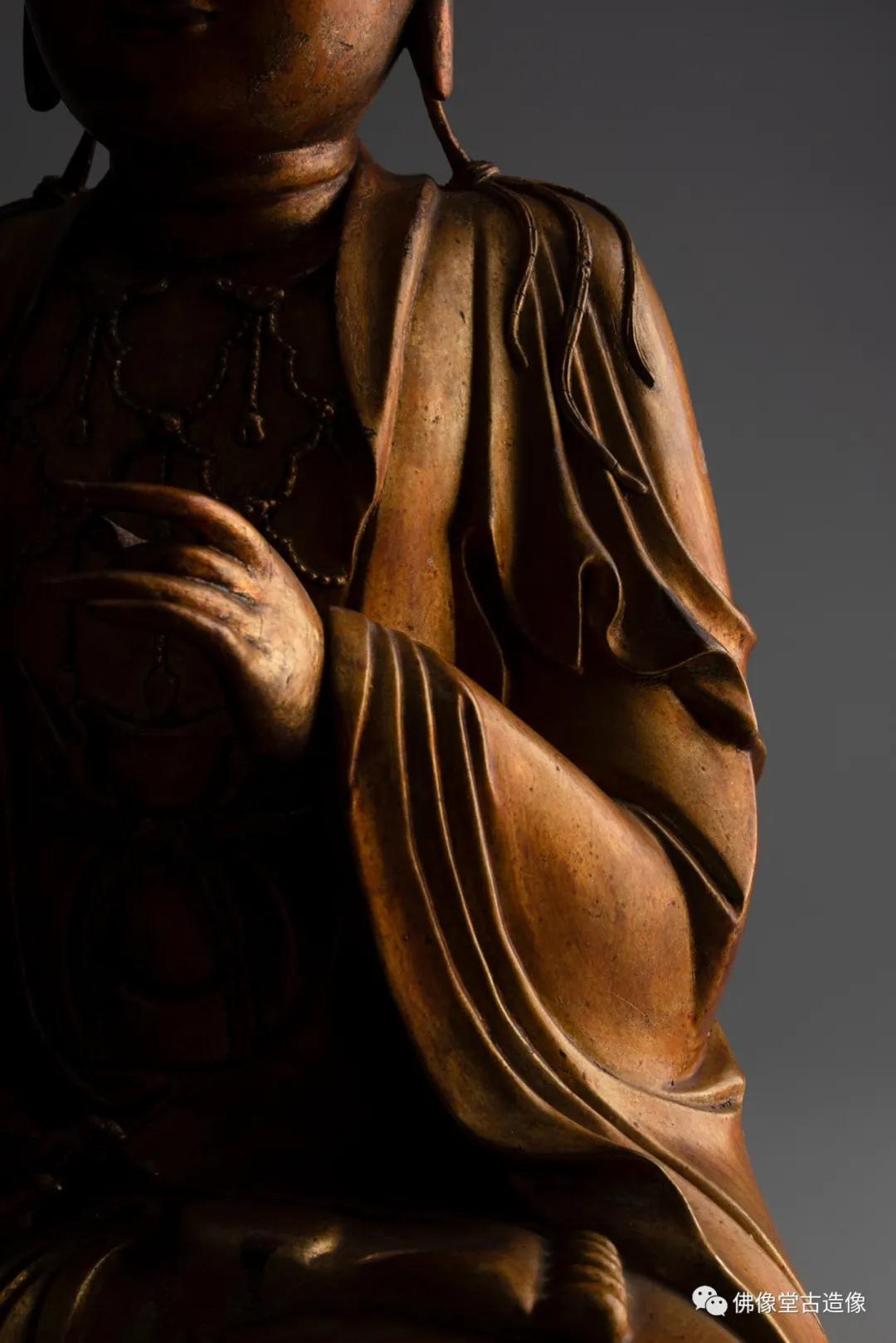 永乐宫廷佛造像拍卖价格,漆木造像