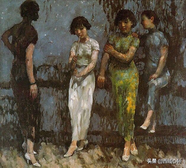 艺术家徐悲鸿资料,中国近代绘画之父徐悲鸿油画作品